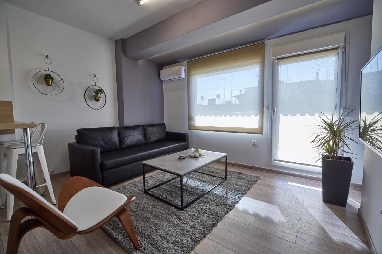 Luxury Studio In Thessaloniki Apartment Exterior foto