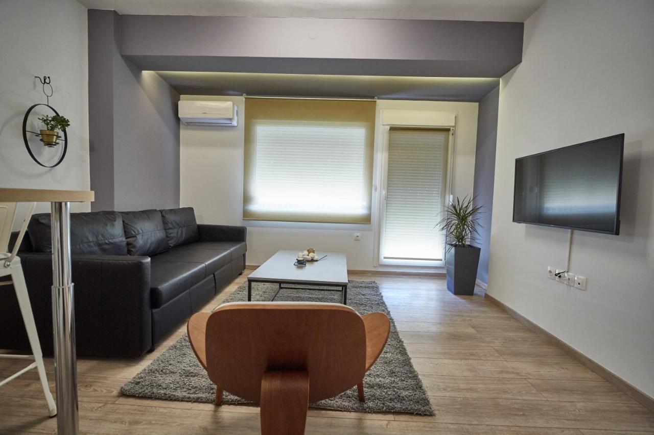 Luxury Studio In Thessaloniki Apartment Exterior foto
