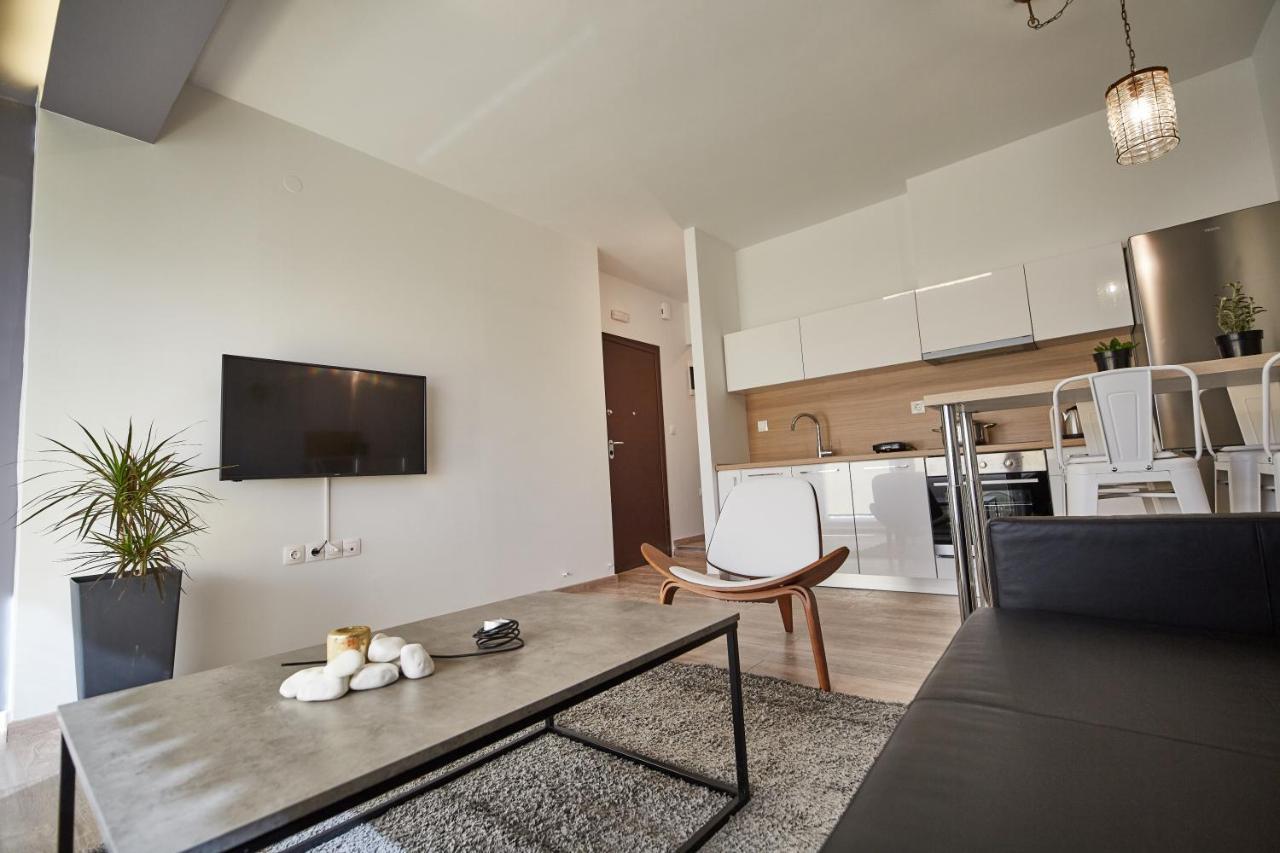 Luxury Studio In Thessaloniki Apartment Exterior foto